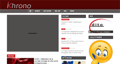 Desktop Screenshot of ichrono.info